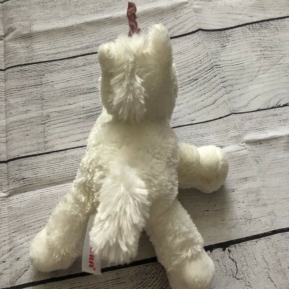 Aurora World White Plush Unicorn with Pink Horn 8”  Stuffed Animal Kids Toy 2018 - Picture 5 of 7
